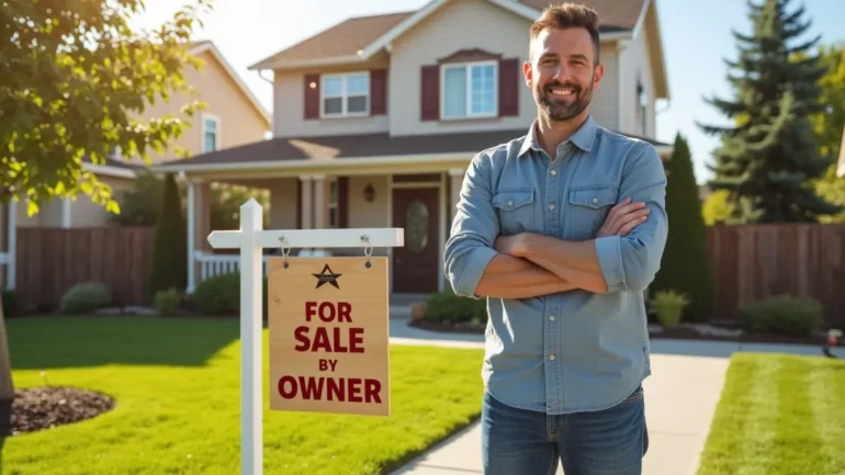 homeowner marketing house for sale by owner
